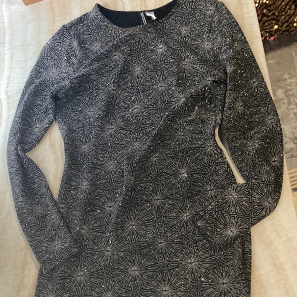 Divided Mini dress